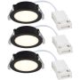 Nordlux Olea 2510400103 Einbau-Downlight 3x4.4w/led 2700k 345lm ip65