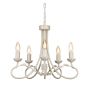 Elstead Lighting OLIVIA OV5-IVORY-GOLD Kronleuchter 5x60W/E14