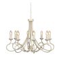 Elstead Lighting OLIVIA OV8-IVORY-GOLD Kronleuchter 8x60W/E14