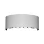 Italux Ortelo OWL-6650-4-WH-3K Wandleuchte 8x8W/LED 3000K 738lm IP54