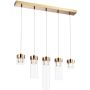 Zuma Line GEM P0389-05E-F7AC Pendelleuchte 5x28W/G9