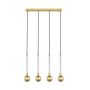 Zuma Line MIDA P0583-04A-2GHF Pendelleuchte 1x6W/G9 IP20