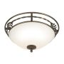 Elstead Lighting PEMBROKE PB-F-A-BLK-GOLD Deckenleuchte 2x60W/E27