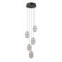 Italux Alani PND-34375-5-BK Pendelleuchte 5x28W/LED 3000K 2184lm IP20