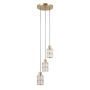 Italux Alma PND-40668-3-HBR Pendelleuchte 3x40W/E27 IP20