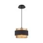 Italux Bans PND-27467-1-BK-GD Pendelleuchte 1x40W/E27 IP20