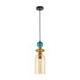 Italux Busco PND-30263-1C-BRO-AMB Pendelleuchte 1x40W/E27 IP20