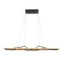 Italux Conato PND-23848-30W-BK-GD Pendelleuchte 2x35W/LED 3000K 1200lm IP20