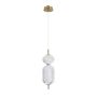 Italux Corado PND-81438-1C-GD Pendelleuchte 1x15W/LED 3000K 1647lm IP20
