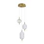Italux Corado PND-81438-3-GD Pendelleuchte 1x23W/LED 3000K 2104lm IP20