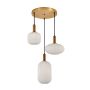 Italux Della PND-31982-3-GD Pendelleuchte 3x40W/E27 IP20