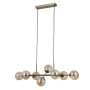 Italux ERIMIDA PND-2244-8A-HBR Pendelleuchte 8x5W/G9 IP20