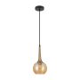 Italux Favera PND-42361-1-BRO-AMB Pendelleuchte 1x40W/E27 IP20