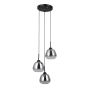 Italux Felis PND-40824-3-BK Pendelleuchte 3x40W/E27 IP20