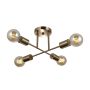 Italux FORMIO PND-4052-4-HBR Deckenlampe 4x40W/E27 IP20