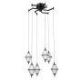 Italux Fuente PND-34395-6-BK Pendelleuchte 6x30W/LED 3000K 1795lm IP20