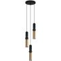 Italux ISIDORA PND-14290-3-BK-BRO Pendelleuchte 3x25W/GU10 IP20