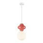 Italux Latera PND-94331-1L-RED Pendelleuchte 1x40W/E14 IP20