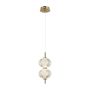 Italux Lazie PND-29038-2-GD Pendelleuchte 2x10W/LED 3000K 1000lm IP20