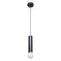 Italux Macera PND-33849-1-BK Pendelleuchte 1x40W/E27 IP20