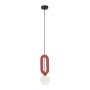 Italux Masso PND-59839-1-RED Pendelleuchte 1x25W/G9 IP20