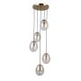 Italux Meolo PND-40825-5-GD Pendelleuchte 5x40W/E14 IP20