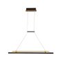 Italux Merlot PND-54638F-16W-3K-BK-GD Pendelleuchte 1x16W/LED 3000K 560lm IP20