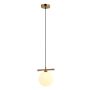 Italux MERSETA PND-463321M-BRO+W Pendelleuchte 1x25W/G9 IP20