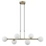Italux OLBIA PND-38679-6-FGD+WH Pendelleuchte 6x25W/G9 IP20