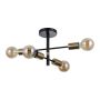 Italux PIANSI PND-4025-4-BL-HBR Pendelleuchte 4x40W/E27 IP20