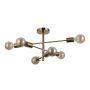 Italux PIANSI PND-4025-6-HBR Pendelleuchte 6x40W/E27 IP20