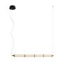 Italux Sanpo PND-26384-4-GD-CL Pendelleuchte 1x11W/LED 3000K 900lm IP20