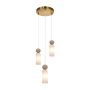 Italux Santos PND-95331-3-BRSS Pendelleuchte 3x40W/G9 IP20