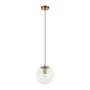 Italux Sarpo PND-58867-1S-BK-BRO Pendelleuchte 1x40W/E27 IP20