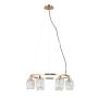 Italux Simona PND-40814-6-HBR Pendelleuchte 6x40W/E14 IP20
