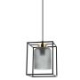 Italux SINELLA PND-23231-1-BK+SG Pendelleuchte 1x40W/E27 IP20