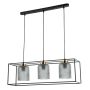 Italux SINELLA PND-23231-3-BK+SG Pendelleuchte 3x40W/E27 IP20