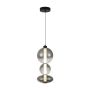 Italux Sonte PND-24352V-24W-BK-SG Pendelleuchte 1x24W/LED 3000K 2686lm IP20