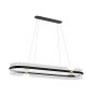 Italux Sopla PND-63728-56W-3K-BK-GD Pendelleuchte 1x56W/LED 3000K 3900lm IP20