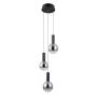 Italux Strela PND-34378-3S-BK Pendelleuchte 3x15W/LED 3000K 1188lm IP20