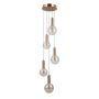 Italux Strela PND-34378-5S-HBR Pendelleuchte 5x25W/LED 3000K 1450lm IP20
