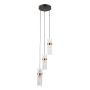 Italux Taraso PND-40760-3-BK-HBR Pendelleuchte 3x40W/E14 IP20