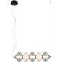 Italux Testa PND-84938-4-BK Pendelleuchte 1x19W/LED 3000K 1200lm IP20
