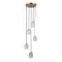 Italux Torno PND-40813-5R-HBR Pendelleuchte 5x40W/E14 IP20