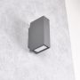 Polux ORLEAN G 319814 Wandleuchte 2x2,5W 4000K 2x215LM IP54
