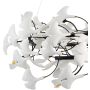 Step Into Design BOTANIKA XY080P-150 black Pendelleuchte 15x20W/G9 IP20
