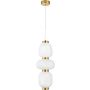 Step Into Design BRILLA ST-CP241210-3L GOLD Pendelleuchte 1x34W/LED IP20