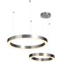 Step Into Design CIRCLE 2in1 ST-8848-60+80 nickel Pendelleuchte 2x72W/LED 3000K 6840lm IP20