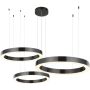 Step Into Design CIRCLE 3in1 ST-8848-40+60+80 black Pendelleuchte 3x93W/LED 3000K 8835lm IP20