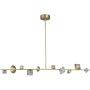 Step Into Design CONE ST-10307-130 gold Deckenlampe 3x33W/LED 3000K 2640lm IP20